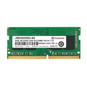 Transcend jet ram memoria ram 1x8gb 3200 mhz tipologoia ddr4 tecnologia so-dimm