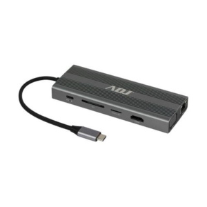 Adj hub dock type c multiport 12 in 1 usb-hdmi-vga-lan-pd-audio-sd