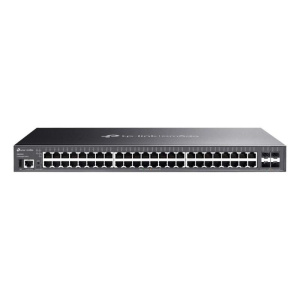 Tp-link omada sg5452x switch di rete gestito l3 gigabit ethernet (10/100/1000) nero
