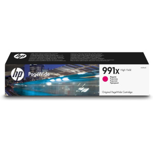 Hp cartuccia originale magenta ad alta capacità 991x pagewide