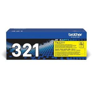 Brother tn-321y cartuccia toner 1 pz originale giallo