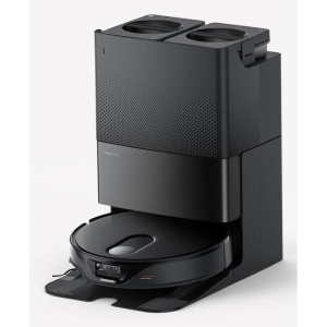 Roborock qrevo slim black aspirapolvere robot con stazione di pulizia