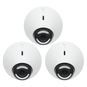 Videocamere ubiquiti uvc-g5-dome-3 4mpixel 2k-dome-resistente atti vandalici ik08 e agenti atmosf.ipx4 (kit 3pcs)