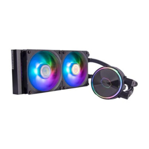 Cooler master dissipatore a liquido masterliquid pl240 flux addressable gen 2 rgb cooler dissipatore