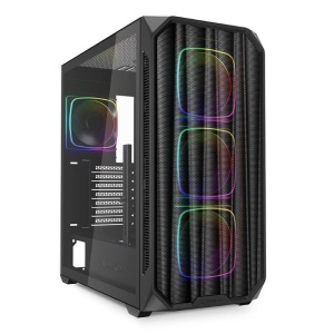 Sharkoon case ak5m rgb atx black