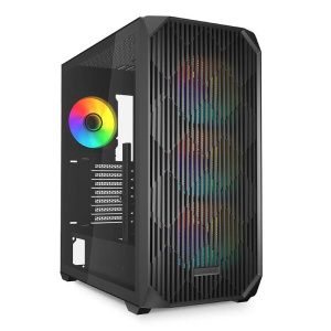 Sharkoon case ak3 rgb atx black