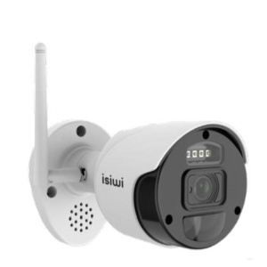 Isiwi telecamera wireless isw-bfa2mp gen1 per kit connect 1080p 2mpx con funzione pir h265 ip66 aud