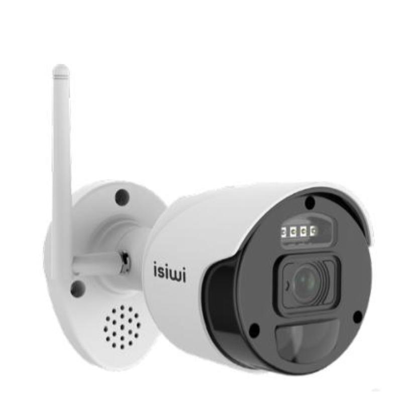 Isiwi telecamera wireless isw-bfa2mp gen1 per kit connect 1080p 2mpx con funzione pir h265 ip66 aud
