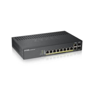 Zyxel switch managed nebulaflex 8 porte gigabit poe + 2 dual gigabit, ipv6, vlan, qos, igmp, design