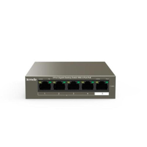 Tenda switch 5 porte gigabit desktop con 4 porte poe