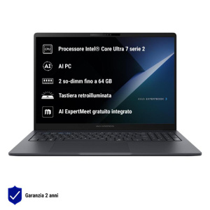 Asus nb 16 expertbook b3 intel u5 225h 16gb 512gb ssd win 11 pro
