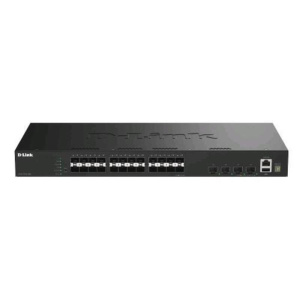 D-link dgs-1530-28s switch gestito 24 x gigabit sfp + 4 x 10 gigabit sfp+ montabile su rack