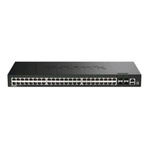 D-link dgs-1530-52 switch gestito – 48 x 10/100/1000 + 4 x 10 gigabit sfp+ montabile su rack