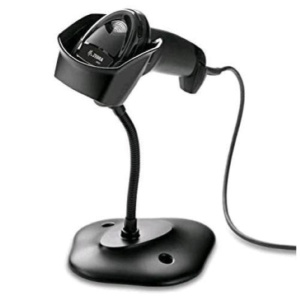 Zebra ds8108-sr lettore di codici a barre portatile 1d/2d led kit con cavo usb e stand nero