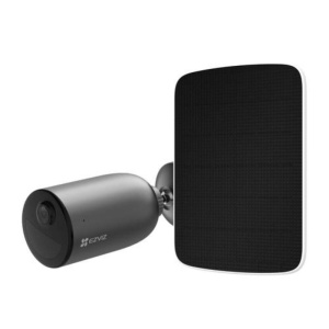 Ezviz eb3 kit kit telecamera eb3 2k + pannello solare tipo f ( uscita usb type-c)
