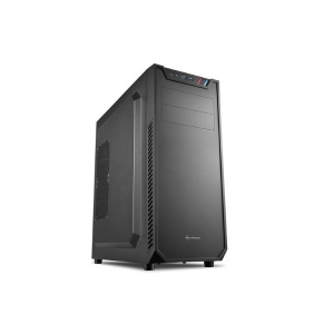 Sharkoon case atx vs7, 7 slot, 2xusb3, 1x120mm front, 1x120mm rear, black