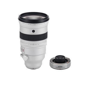 Fujifilm xf200mm f2 r lm ois wr/tc xf1.4 milc/srl teleobiettivo nero, bianco