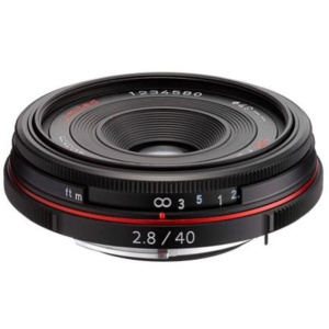 Pentax hd da 40mm f2.8 limited slr nero