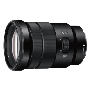 Sony selp-18105g obiettivo con powerzoom 18-105 mm f4, serie g, stabilizzatore ottico, mirrorless aps-c, attacco e, selp18105g