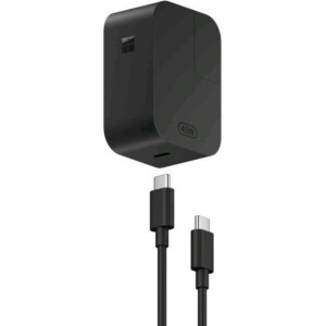 Microsoft surface 45w power supply usb-c wall charger black