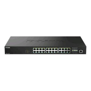D-link dms-1250-28p switch di rete gestito l2+ 28 porte – 24 x 10/100/1000/2.5g (poe+) + 4 x 10 gigabit sfp+ poe+ (475 w) desktop