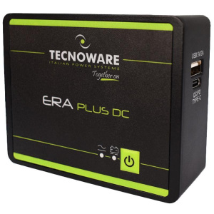 Tecnoware ups era plus dc (fgcerapldc253c) – ups 25w usb-c – autonomia fino a 240 minuti