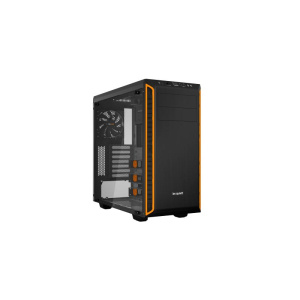 Be quiet! pure base 600 window midi tower nero, arancione