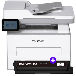 (bundle) pantum bm4300adw – stampante multifunzione laser monocromatica a4 – lan – wi-fi – fronte / retro – 33 ppm + toner originale pl-a4201h