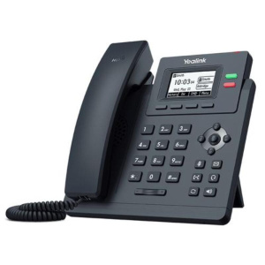 Yealink telefono voip 2xlan 10/100 poe, voce hd, display monocromatico, 1xrj9, 2 linee sip
