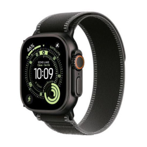 Apple watch ultra 3 gps + cellular 5g cassa 49mm in titanio nero con alpine loop terra cotta – s/m