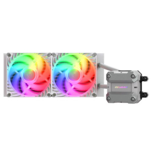Cougar poseidon ultra 240 argb (white) – dissipatore a liquido rgb