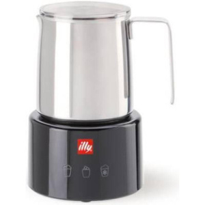 Illy cappuccinatore montalatte elettrico nero inox
