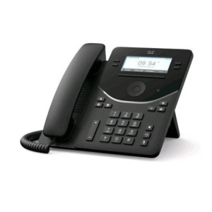 Cisco desk phone 9841 – telefono voip trusted platform module (tpm) 2.0 con id chiamante/chiamata in attesa – sip, rtcp, rtp, srtp, sdp – 4 linee – nero carbonio