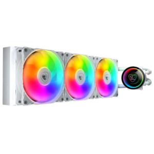 Cougar poseidon elite argb 360 white cpu liquid cooler intel 1851/1700 amd am5/am4
