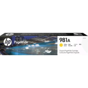 Ink hp pagewide j3m70a n.981a giallo x hp 556dn 556xh 586z 586dn 586f