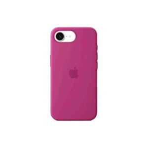 Apple iphone 16e silicon case cover in silicone fucsia