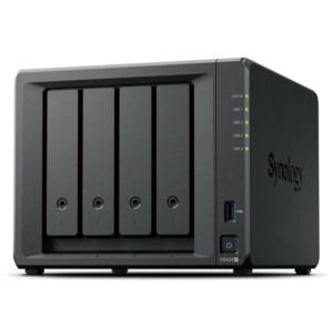 Synology nas tower 4x sata, 2x nvme, max 40 cam, celeron j4125, 2gb ram, 2.5gbe, usb 3.2, compatibilit solo con i dischi synology