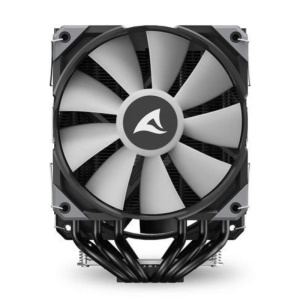 Sharkoon dissipatore ad aria 2x 120mm pwm fan, 6x copper pipes, direct touch, tdp 260w