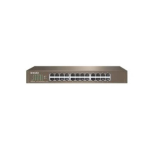 Tenda switch 24 porte gigabit desktop rack mountable unmanaged