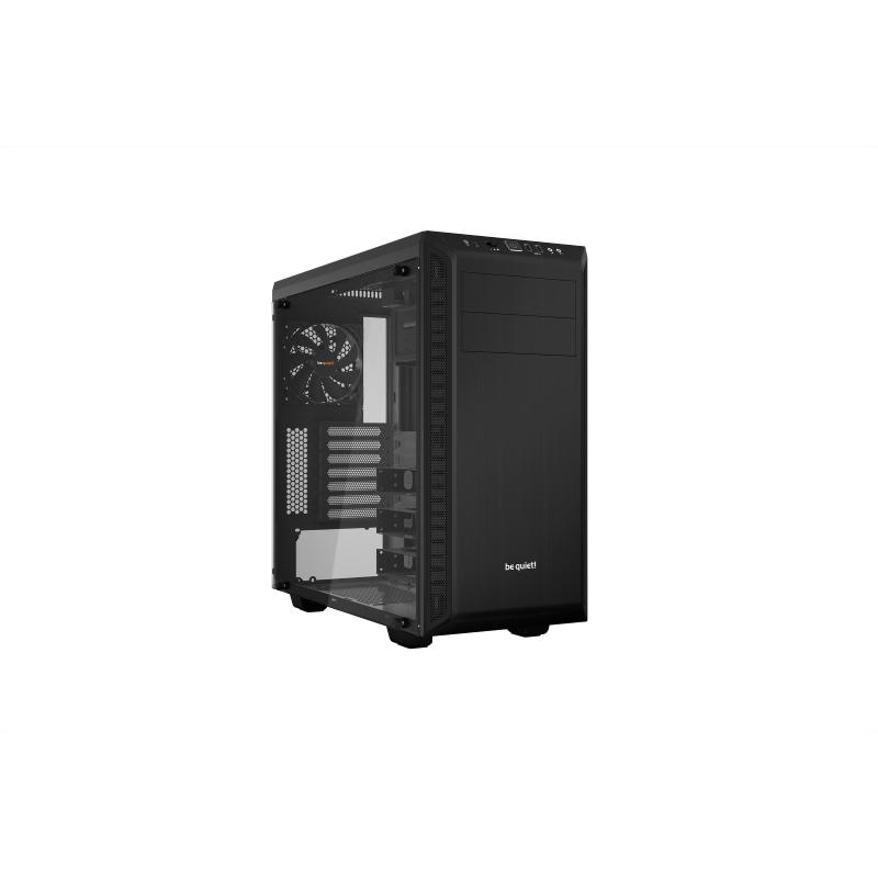 Be quiet! case atx pure base 600 window, 7 hdd slot, 2xusb3.0, 1xaudio i/o, black