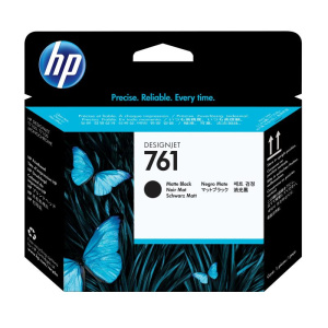 Hp testina di stampa nero opaco/nero opaco designjet 761
