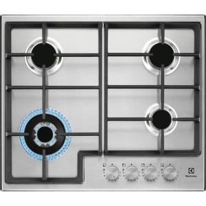 Piano gas egs64362x wok 60cm 4finox