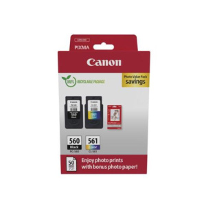 Canon cart ink multipack pg-560 / cl-561 (nero – ciano – magenta – giallo)