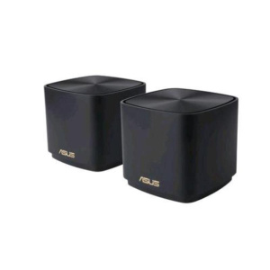 Asus zenwifi xd4 plus (b-2-pk) router mesh da interno dual-band wi-fi 6 ip statico 2 pz. black