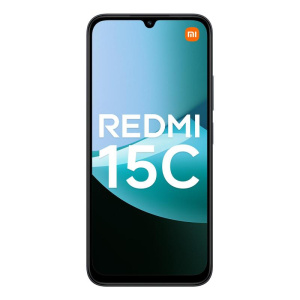 Sm xiaomi redmi 15c black ita 6,9 4+128gb ds midnightblack