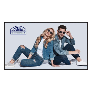 55 led ips, 3840×2160, 16:9, 500 nit, 1200:1, 178¶Ø/178¶Ø, 24/7, 28% haze speaker 2x10w, wi-fi, 300×300, land./port. multiscreen 4 input, ip5x certified