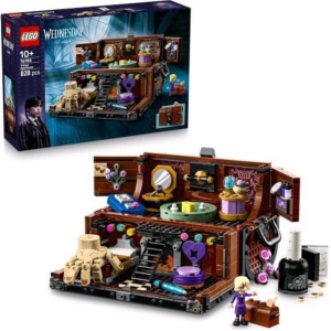 Lego wednesday appartamento di mano playset con minibambolina di enid figura di mano e accessori
