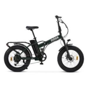 Nilox bici elettrica x8 propieghevole 250w green