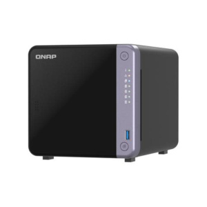 Qnap nas – 4-bay 3.5 desktop nas, al524 4c 2.0ghz, 4gb ddr4 ram (max 16gb), 1 x 10gbe sfp+, 2 x 2.5