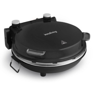 Innoliving forno pizza pietra 350Â° 1200w nero inn-796b